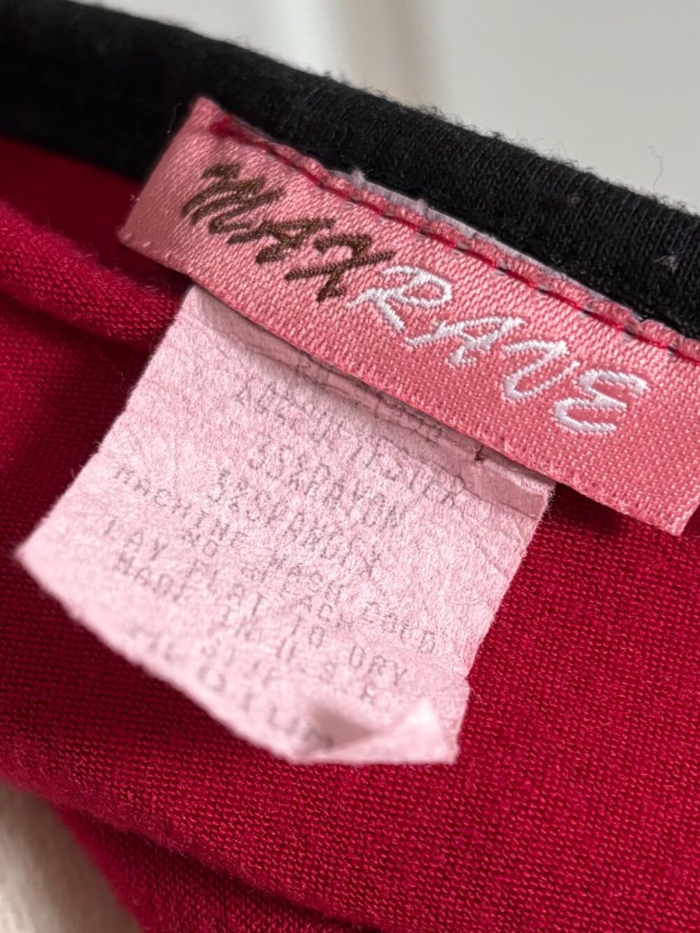 Max Rave Red Top --Size Medium - Picture 3 of 3
